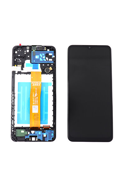 Samsung Compatible Display Galaxy A04s A047F OEM with Frame Black