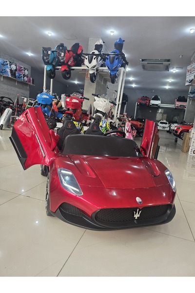 Fable Lisansli Maserati MC20! 24V, Çift Kişilik, Elektrikli Fırçasız Motor, 100 KG Taşıma Kapasitesi