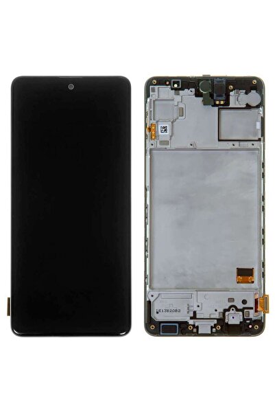 Samsung Συμβατή οθόνη Galaxy M31s M317 Συμβατή οθόνη Service Pack Μαύρο Μαύρο