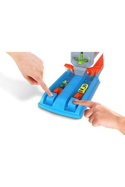 mattel Circuit Drift Launcher Track Builder Dragstrip Champion Action - Track Maximum Acceleration Traffic Light