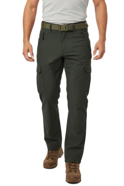 DYNAMO Pantaloni tactici din fleece pentru bărbați, cu gel moale, de iarnă, obișnuiți BGL-ST04974