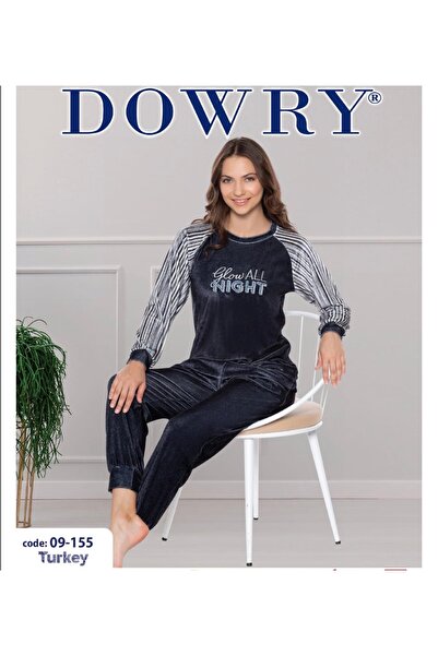 Dowry Store Velvet Women's Stylish Pajama Set