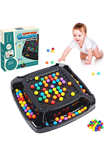 OEM Strategy game for 2 people with 80 multi-colored balls