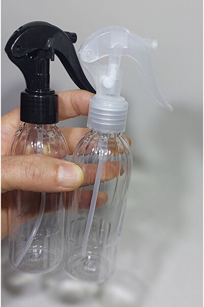 Durucam 2 Adet Püskürtücü 200 ml Boş Sprey Şişe siyah renk spreyli