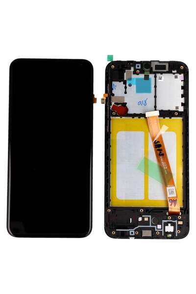 Samsung Συμβατή με οθόνη για Galaxy A20E A202 Συμβατή με οθόνη με πλαίσιο, μα...