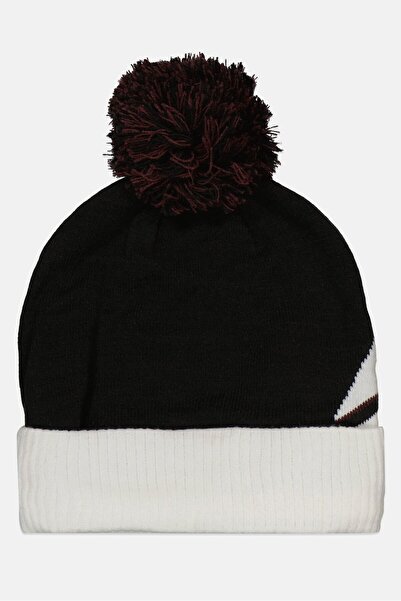 Reebok Women Textured Beanie Hat, White Combo