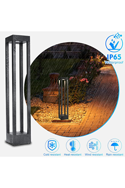 OEM Garden lamp with 9W LEDs, 3000K lighting, 60CM IP65