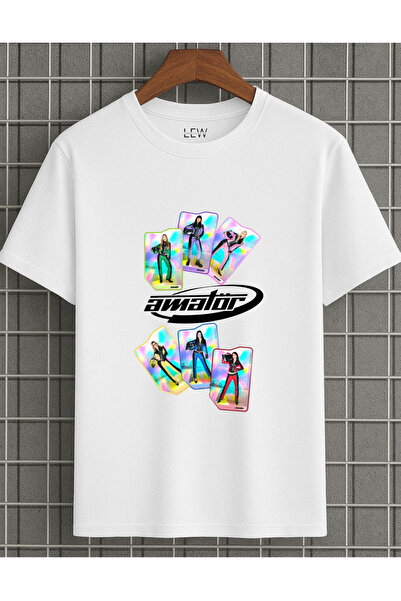 lovver Μπλουζάκι από βαμβάκι με Ειδικό Σχέδιο, Εκτύπωση Premium, Κοινωνία Man...