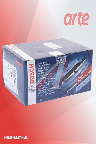 Bosch Kia Rio (2011–2017) Uyumlu | Ön Fren Balatası | %100 Orijinal |