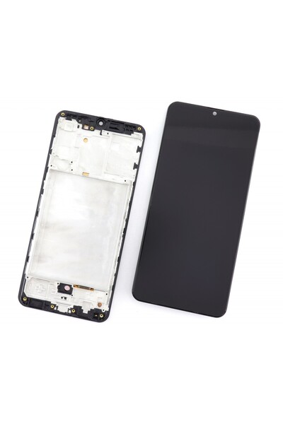 Samsung Compatible display Galaxy A31 2020 A315 OEM Compatible OLED display with frame Black Black