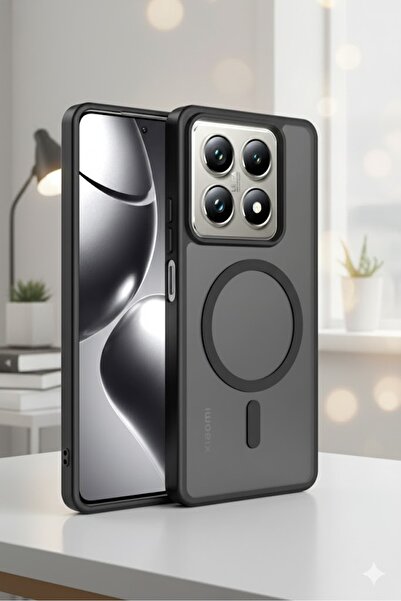 Kipgsm Xiaomi Mi 14&14T Pro Uyumlu Kılıf Kamera Korumalı Magsafe Kablosuz Şar...