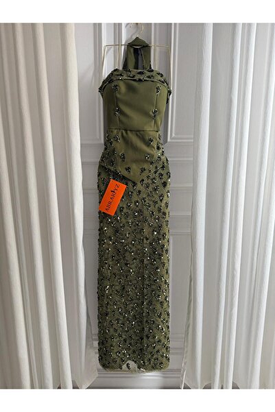 ABRARYZ crepe dress with sequins