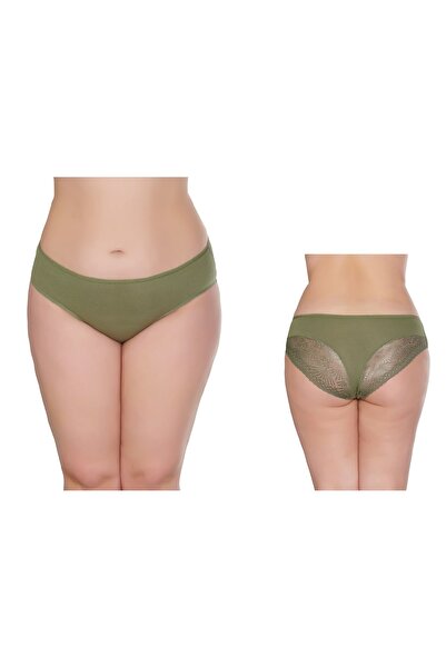 TAŞDELEN AVM Slip Lace Panties Stretchy