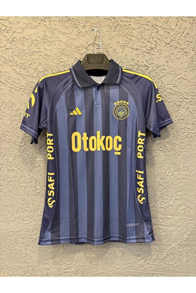 FOLKLORİST Fener'bâhçê 2026 Lacivert Polo Yaka Alternatif Yeni Sezon Yetişkin Futbol Forması (Jersey)