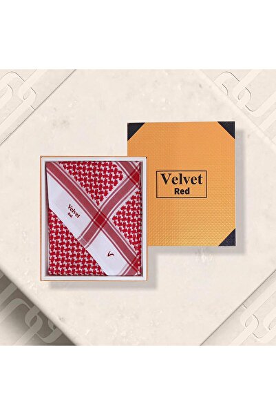 Velvet Velvet Red Classic 2024 English Dark Red Shemagh