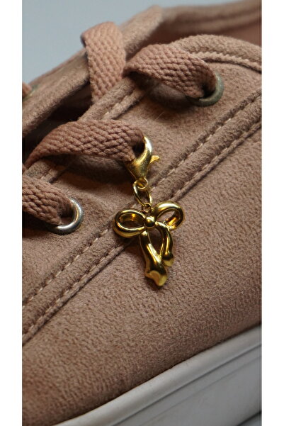 PALMISH LOVER Ayakkabı Charmı Şık Sneaker Süs Aksesuarı Antika Fiyonk