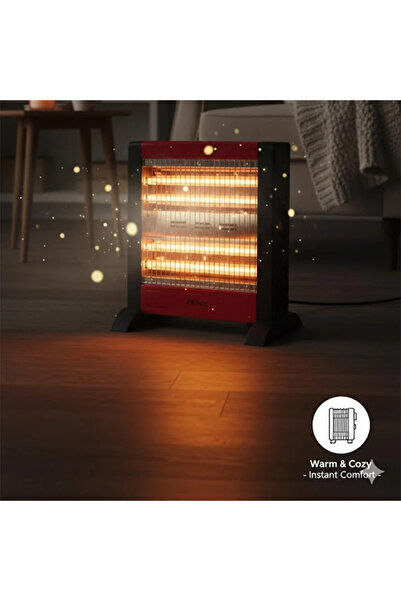 Denx DX2636 1200W Electric Heater with Fast Heating, Safe and Easy to Transport