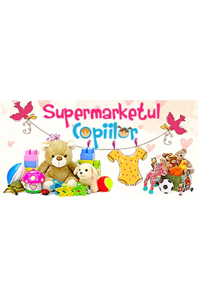 Supermarketul Copiilor Complete Set 4 in 1 - My Baby Travelling, Stroller, Crib, Highchair and My Soft Baby Doll