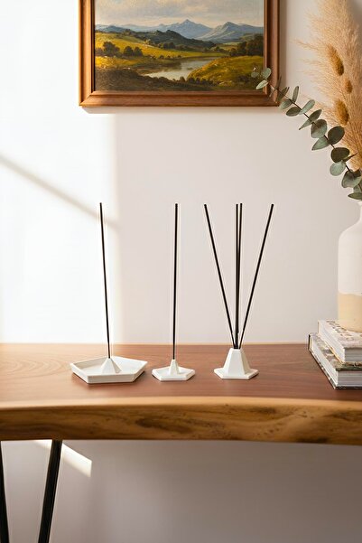 HD1001 3’lü Tütsülük Seti Modern Tütsü Tutucu Bohem Ev Dekoru Şık Süs Buhurda...