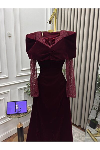 Seela Elegant, soft, and attractive winter evening dress