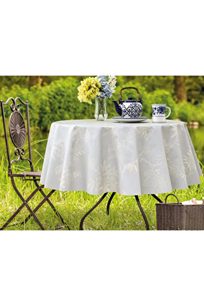Madame Coco Jannie tablecloth - gray - 140 cm
