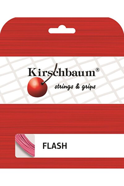 Kirschbaum Flash 1,25 Pembe (12 m) Tenis Paket Kordaj