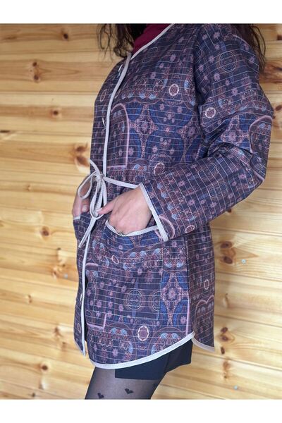Butik etnik desen ceket