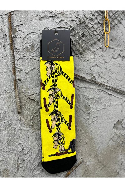 İstanbul Çorap Unisex Printed Design Socks