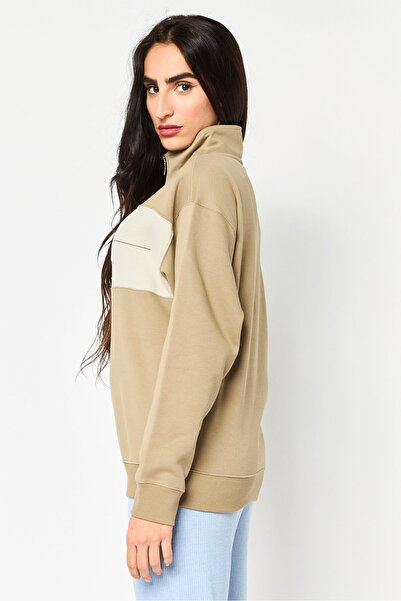 Puma Women Sportswear Fit Long Sleeve Outdoor Sweatshirt, Multicolor