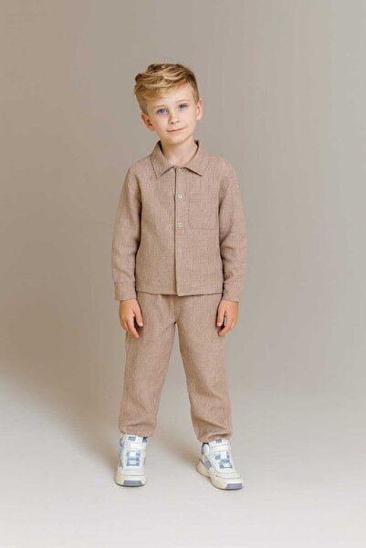 RONYPONY Cămașă casual pentru băieți set Noul sezon