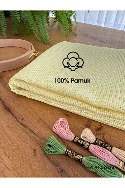Hobianna Etamin Kanaviçe Kumaşı Aida 11 Count - 100x75m