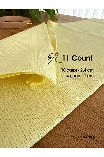 Hobianna Etamin Kanaviçe Kumaşı Aida 11 Count - 100x150cm