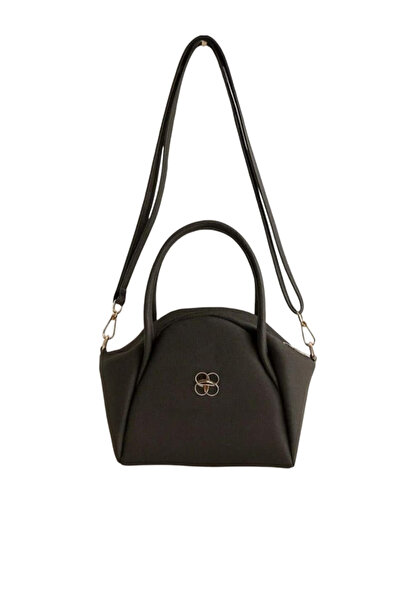 EZZY BLİSS Ezzybliss Women's Bitter Brown Magnetic Zippered Daily Handbag with Shoulder Strap and Adjustable Strap