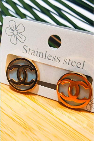Monalisa Home Steel Figured Luxury Earrings