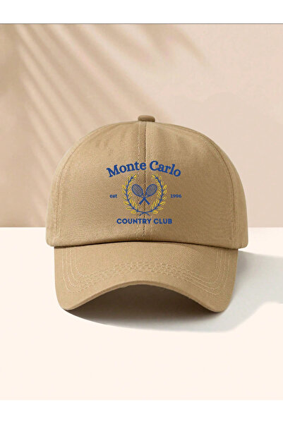 l'eivor Monte Carlo Country Club Tennis Printed Snapback Cap