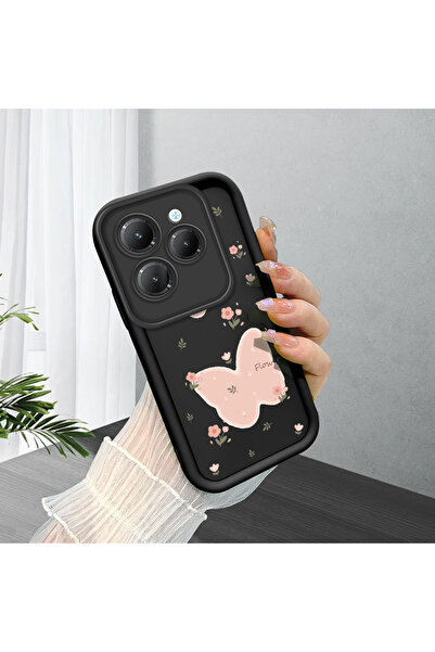 Hontinga حافظة هاتف من السيليكون الناعم متوافقة مع Infinix Hot 40/40 Pro، مقا...