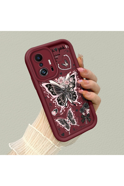 ucuc Xiaomi Mi 11T Pro/Mi 11T Uyumlu Silikon Malzeme Darbeye Dayanıklı Basit ...