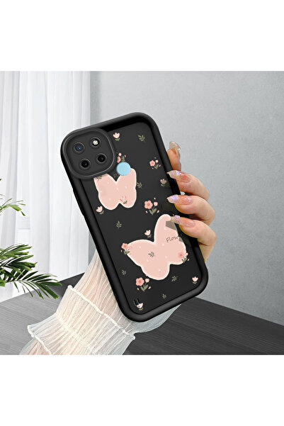 Hontinga حافظة هاتف من السيليكون الناعم متوافقة مع Realme C21Y/C25Y، مقاومة ل...