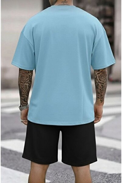REBRAND Sportswear Oversize T-Shirt Set with Shorts