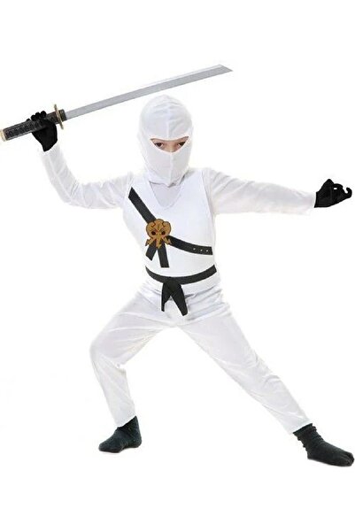 Bkmc Costum de lux Ninja alb Ninjago