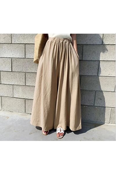 1way wide-leg trouser skirt