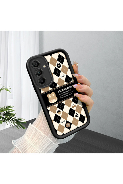 Hontinga حافظة هاتف من السيليكون الناعم متوافقة مع نمط الإطار لهاتف سامسونج ج...