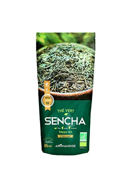 Aromandise Ceai verde Sencha vrac, bio, 85g,