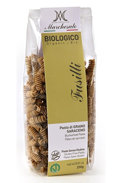Marchesato Fusilli din hrisca bio fara gluten 250g