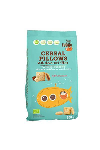 Me Gusto Cereale umplute cu ciocolata si alune de padure fara gluten bio 200g Super Fudgio