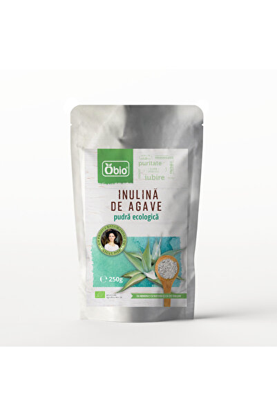 OBİO Inulina de agave pudra bio, 250g,