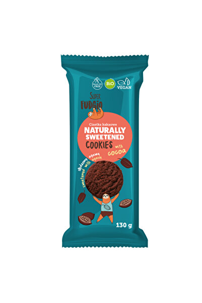 Me Gusto Biscuiti cu agave si cacao bio 130g Super Fudgio