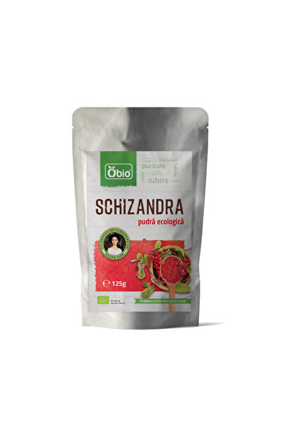 OBİO Schizandra pulbere bio, 125g,