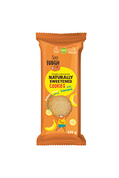 Me Gusto Biscuiti cu agave si banane bio 130g Super Fudgio