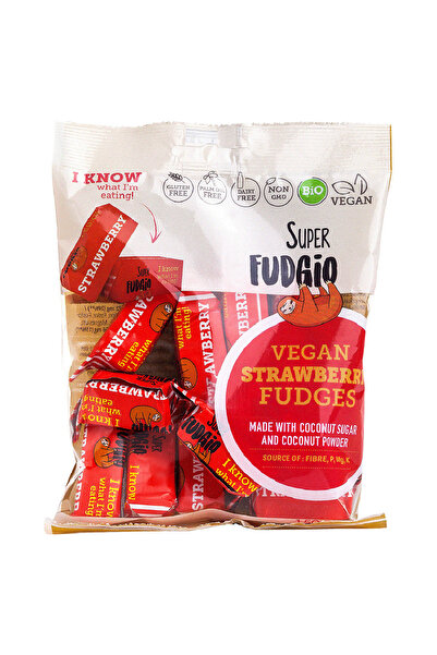 Me Gusto Caramele eco - aroma capsuni 150g Super Fudgio
